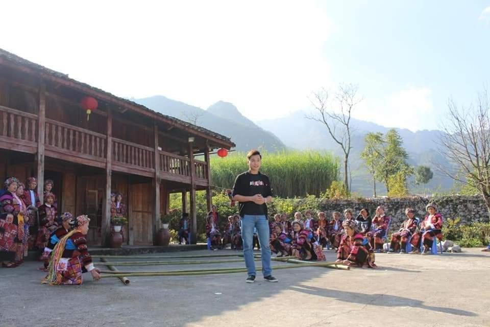 Lo Lo Homestay&Cafe Meo Vac Exterior foto