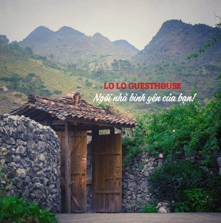 Lo Lo Homestay&Cafe Meo Vac Exterior foto