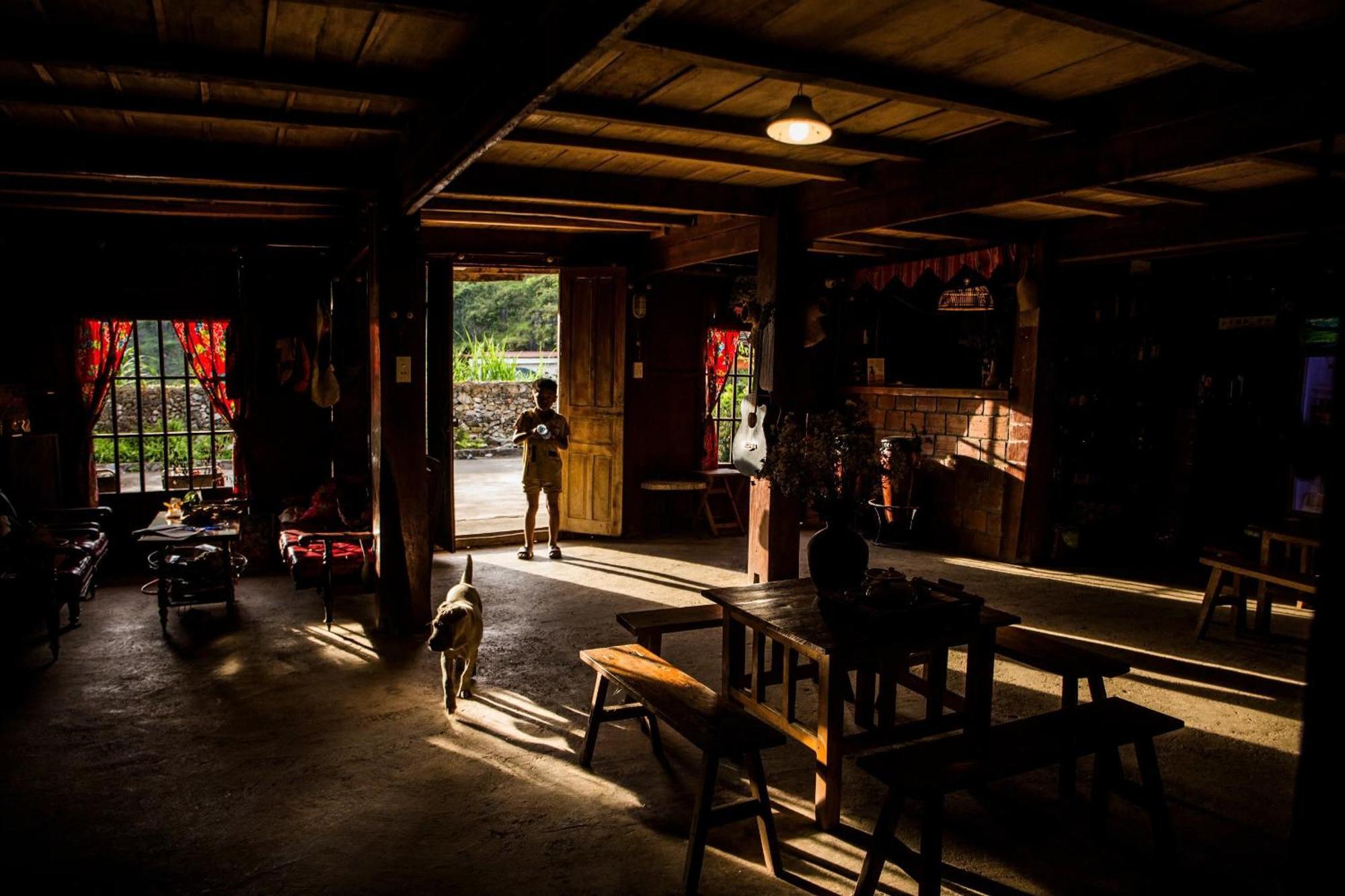 Lo Lo Homestay&Cafe Meo Vac Exterior foto